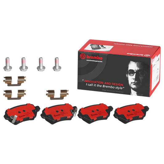 BREMBO P59038N Brembo P59038N Premium Ceramic Rear Disc Brake Pad Set CHEVROLET/HOLDEN/HSV/KIA/LADA/OPEL/VAUXHALL OE# 1605625