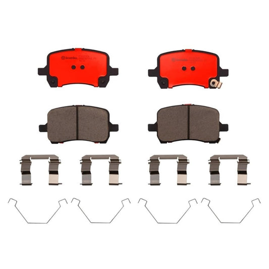 BREMBO P10030N Brembo P10030N Premium Ceramic Front Disc Brake Pad Set CHEVROLET/OPEL/PONTIAC/SATURN OE# 22705327