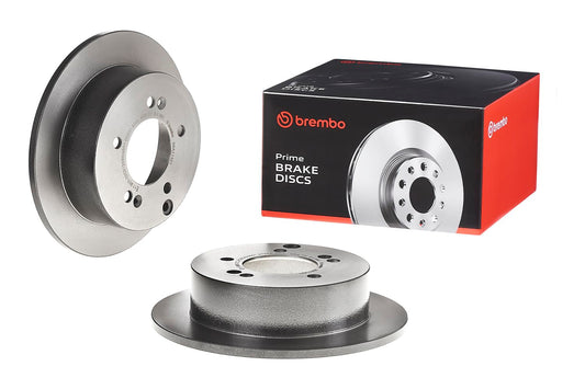 BREMBO 08A11421C02 Brembo 08.A114.21 UV Coated solid Rear Brake Rotor HYUNDAI/HYUNDAI (BEIJING)/KIA/KIA (DYK) OE# 5841139600