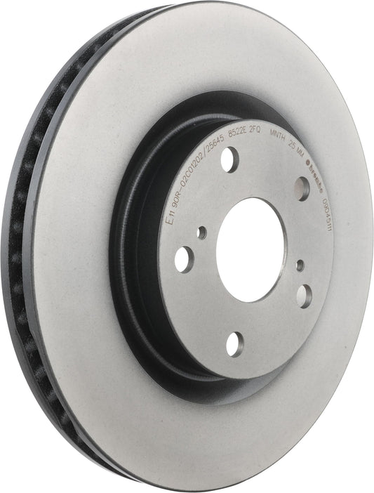 BREMBO 09D45111C02 Brembo 09.D451.11 UV Coated vented Front Brake Rotor TOYOTA/TOYOTA (GAC) OE# 4351206150