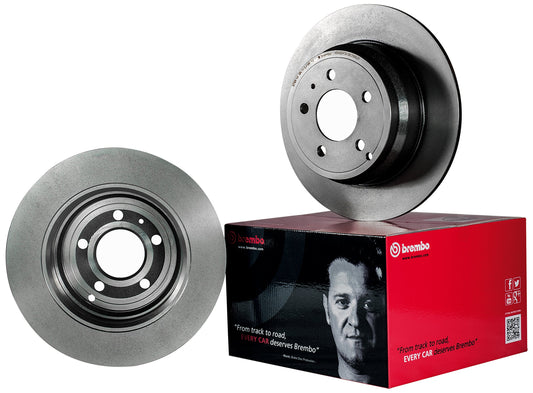 BREMBO 09.9526.10 Brembo 09.9526.10 Standard vented Rear Brake Rotor TOYOTA OE# 4243117081
